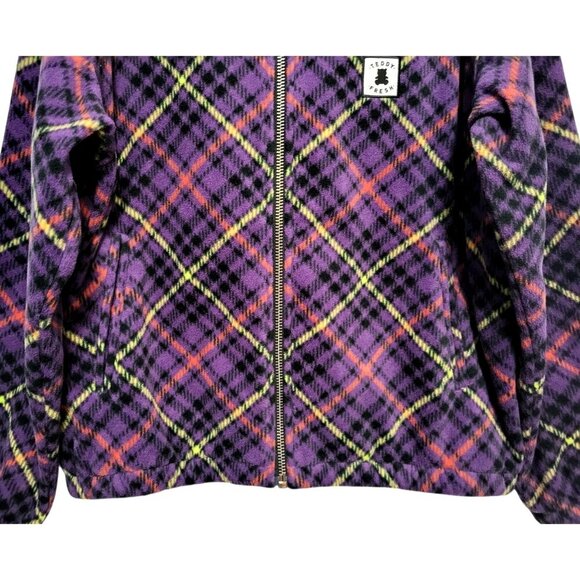 Teddy Fresh Fleece Plaid Zip Up Jacket - Picture 5 of 15